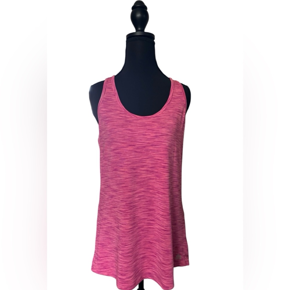 RBX Pink Fitted Sleeveless Tank Top